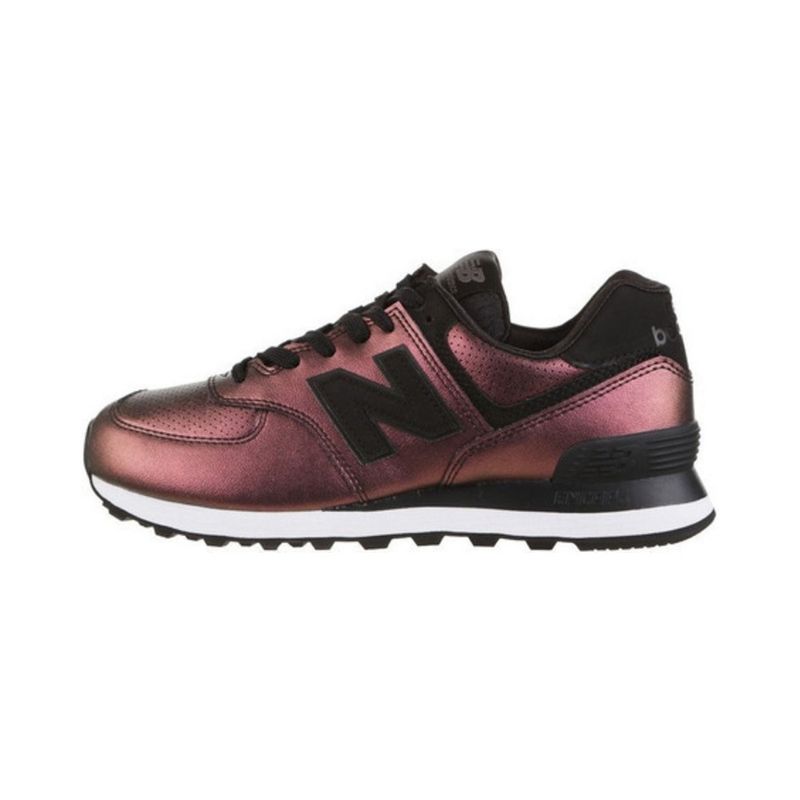 new balance rosa metalizado