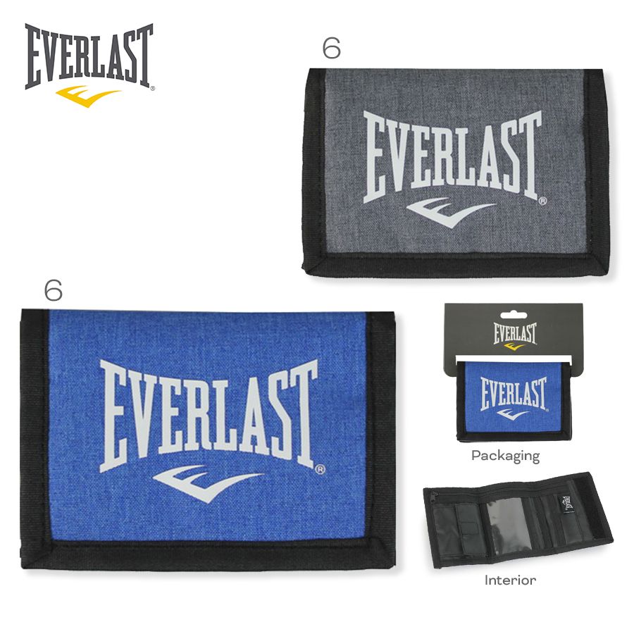 Billetera Everlast Gris