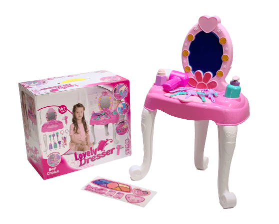 Tocador Con Espejo Para Niña
