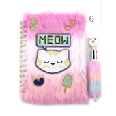 Cuaderno Target Stationery Con Peluche