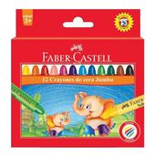 Ceras Faber Castell Jumbo x 12 Colores