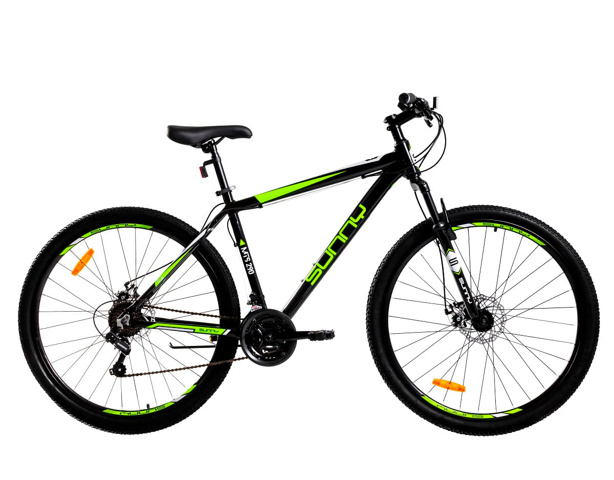 Bicicleta Sunny MTS 290 SM Negro/Verde