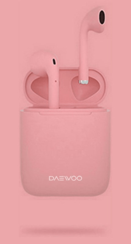 Auriculares Inalámbricos Daewoo Candy Spark DW-CS3105-PNK Rosa