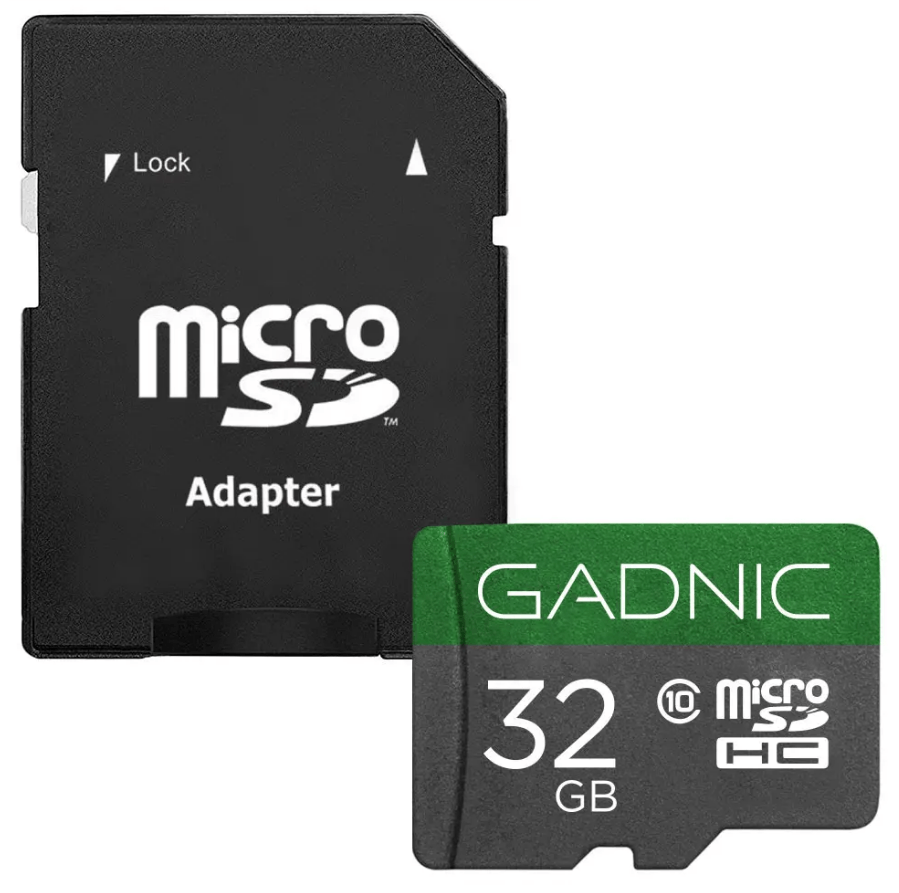 Memoria Micro SDHC GADNIC 32gb Clase 10 MEM00016
