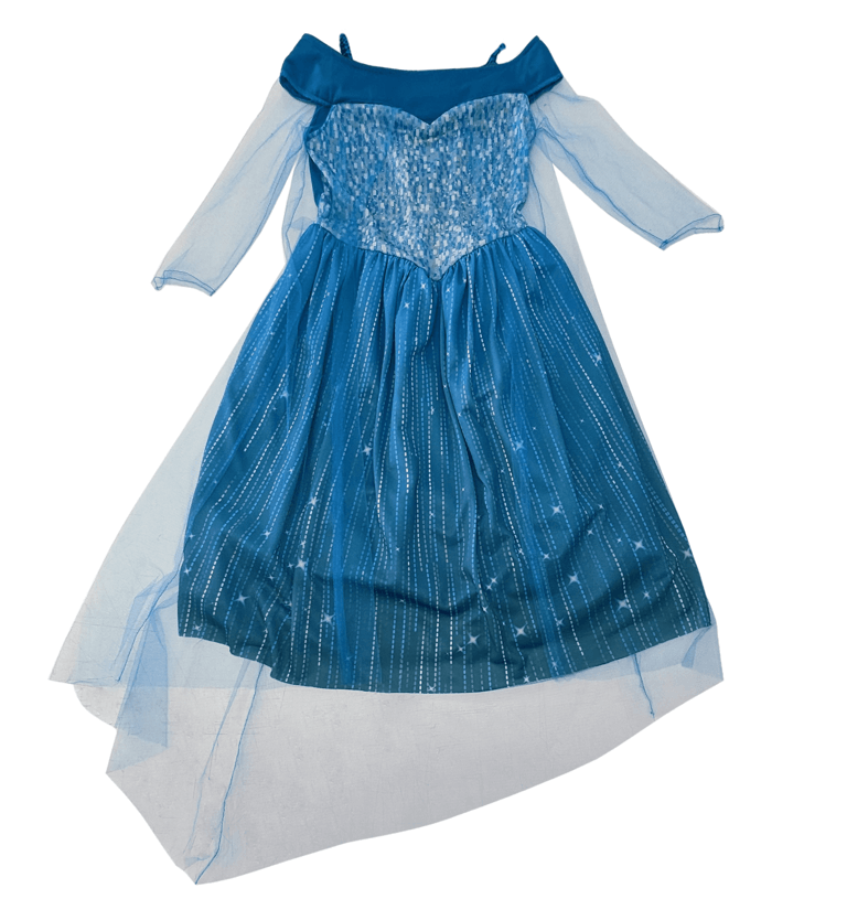 Vestido elsa frozen discount coppel