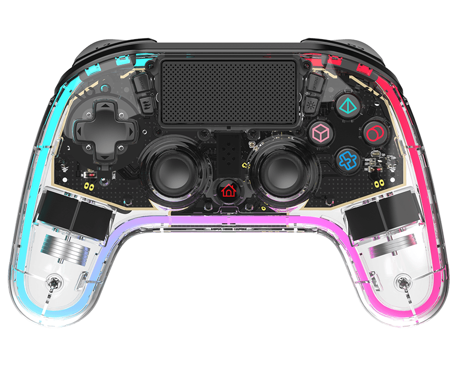 Joystick Level Up Bushmaster Ps4 Ps3 Pc Transparente