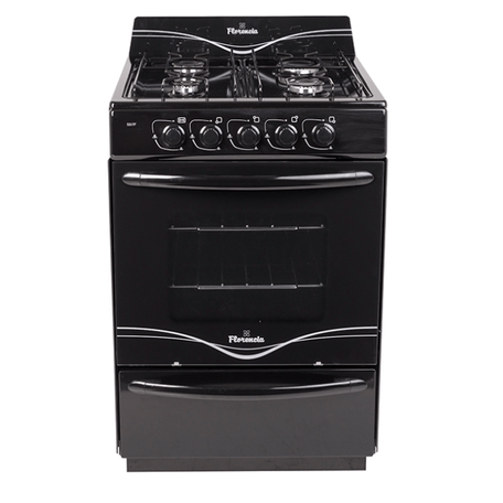 Cocina 4 hornallas Florencia 5517F Negra