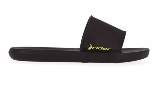 Ojotas Rider Speed Slide Negro Juvenil Coppel