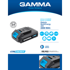 Batería Gamma G12490AR