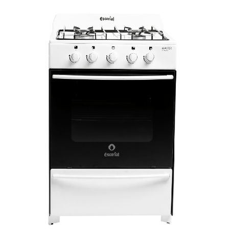 Cocina 4 hornallas Escorial Master Classic Blanca