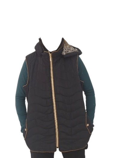 Chaleco negro Dama