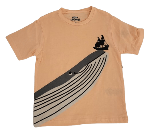 Remera Manga Corta rojo Baby Colors