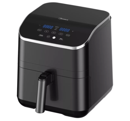 Freidora de aire 5,5L Negra Digital MIDEA AF-D155BAR1 Air fryer