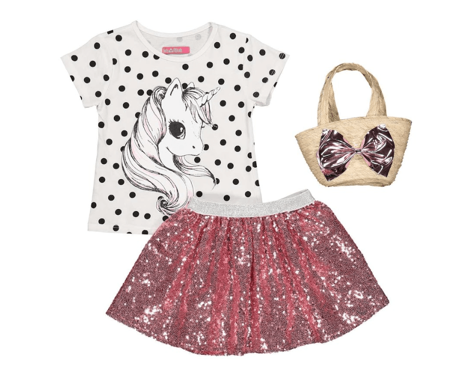 conjunto-de-nena-remera-manga-corta-con-pollera-y-cartera-girls