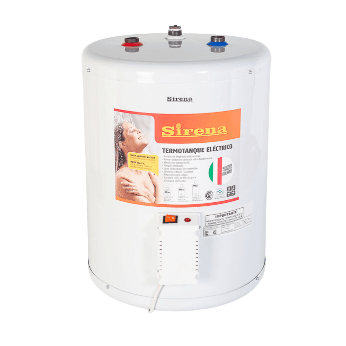 Termotanque eléctrico Sirena TE60 60 L