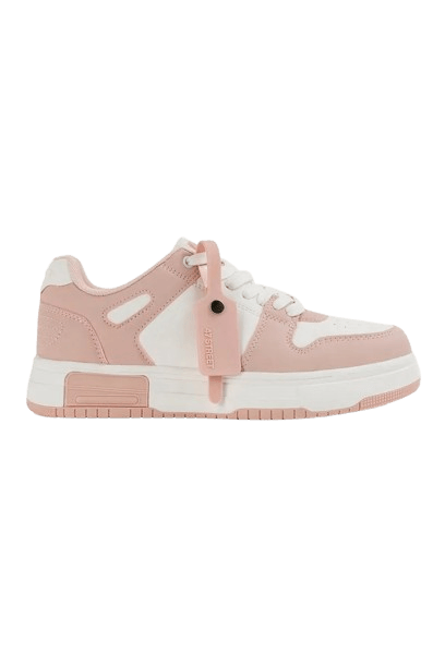 47 Street Zapatillas Blancas Con Rosa Zapatillas 47 Street Lockie