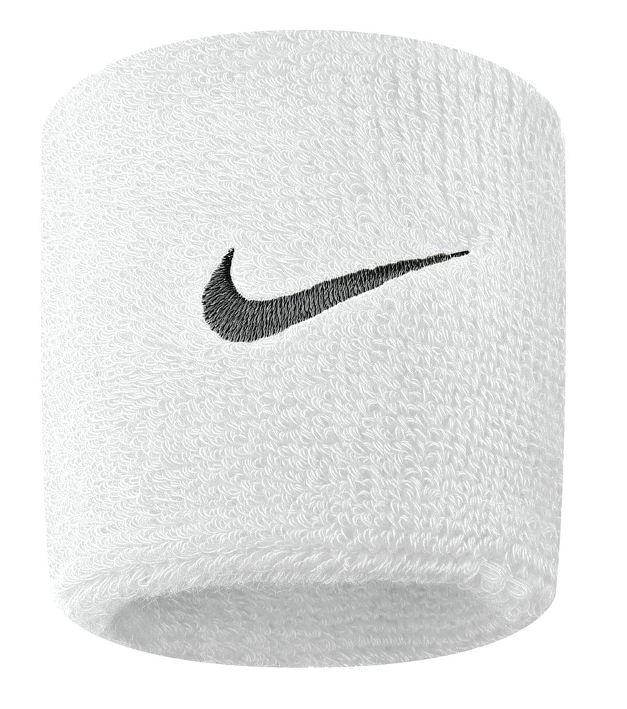 Muñequera Swoosh Nike Blanco