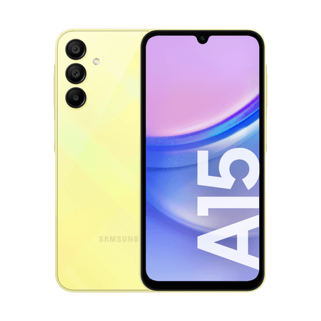 Celular Samsung A15 4GB 128GB Yellow