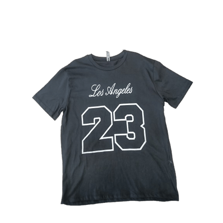 Remera Niña Negra Con Estampa PLH