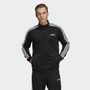 Campera Ess Tricot 3 Tiras Negro Adidas