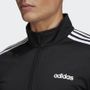Campera Ess Tricot 3 Tiras Negro Adidas