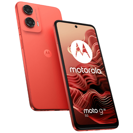 Celular Motorola G35 5G 4GB 128GB Guava Red