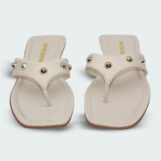 Sandalia Moda Dama Color Blanco Kate Kuba