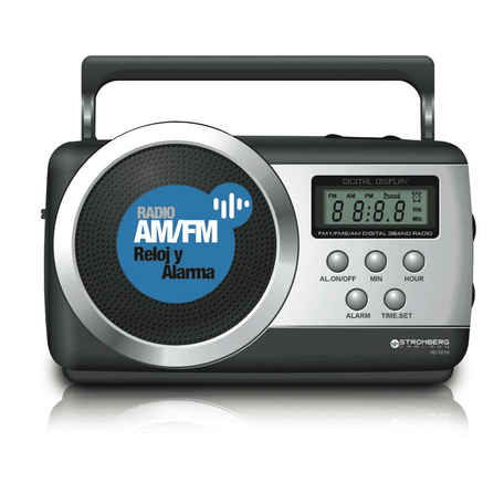 Radio Am Fm Digital Stromberg Rd7818