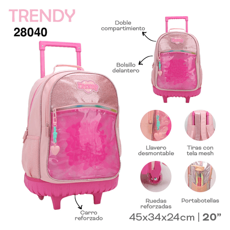 Mochila Carro Trendy