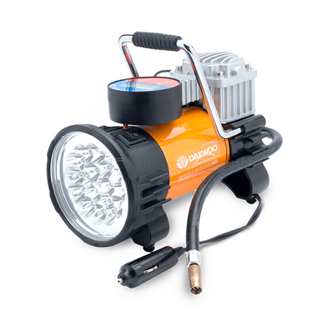 COMPRESOR DE AIRE C/LINTERNA 12V DAEWOO DW65L