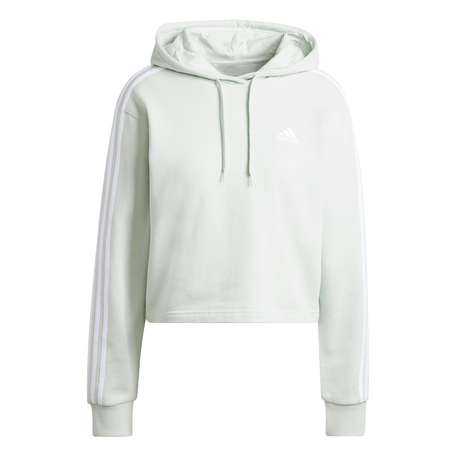 Buzo Corto Adidas Essentials 3 Tiras Linen Green Mujer