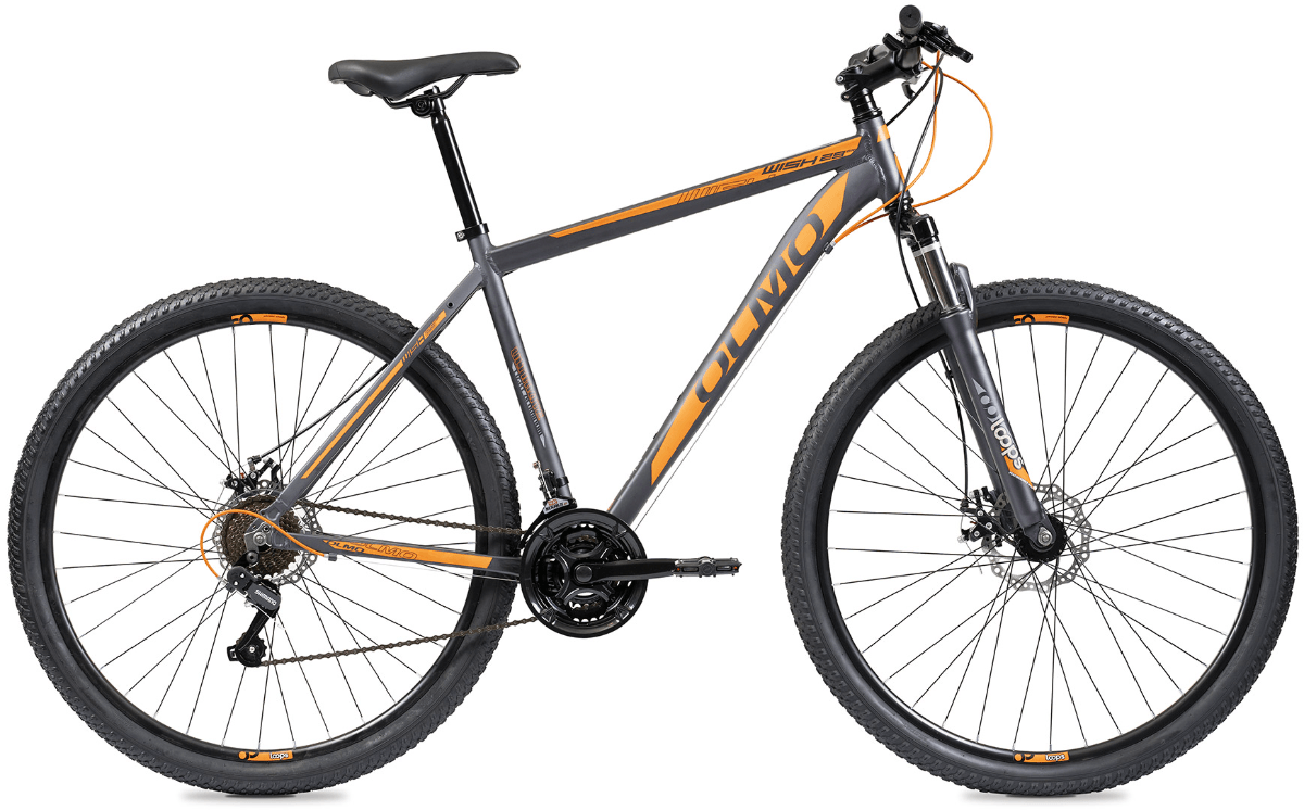 Bicicleta Olmo Wish 290 R26 T16 Negro/Naranja Coppel