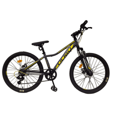 BICICLETA WISH 240 R24 T13 COLOR NEGRO/AMARILLO