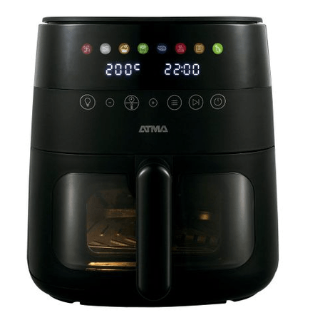 Freidora de Aire Atma con Visor FR248ABP 8Lts Negro