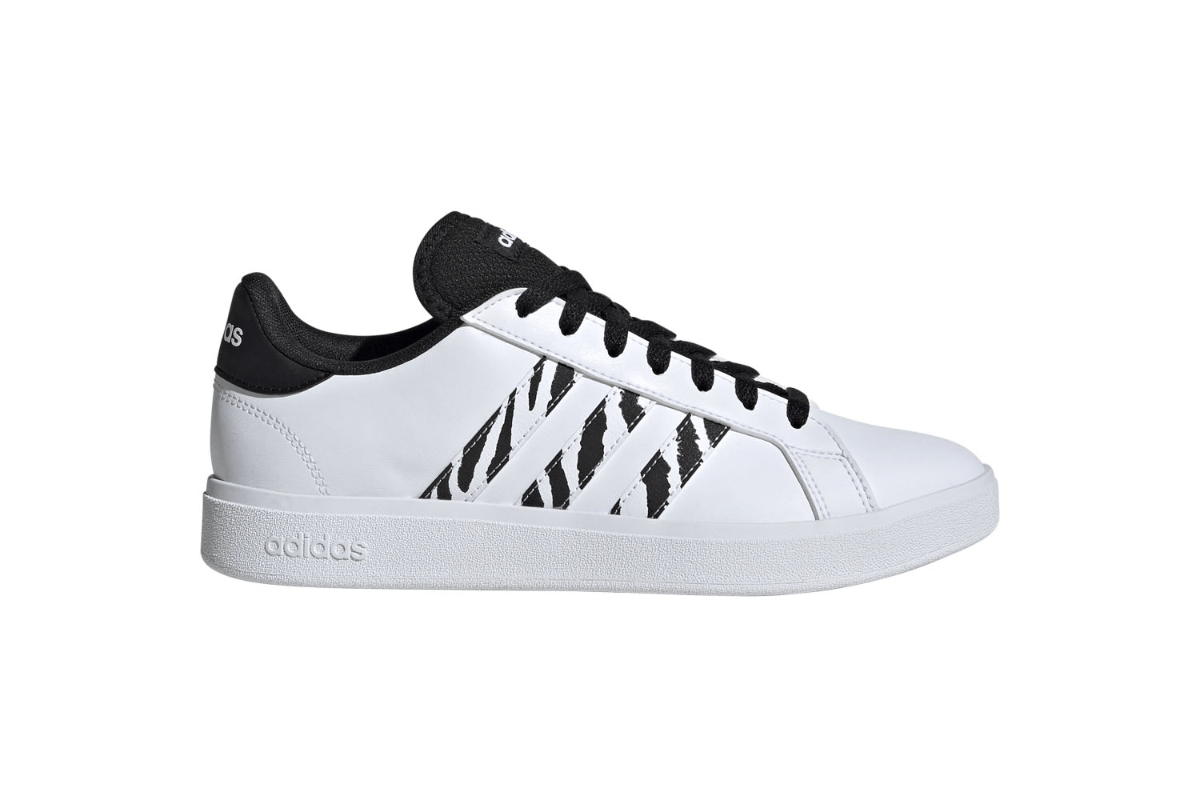 Zapatillas Adidas Grand Court Base Blanco Mujer Coppel
