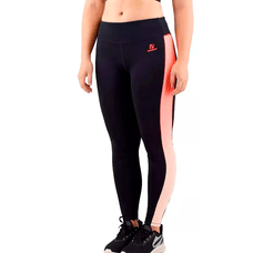Calza Topper Cuts III Negro Mujer