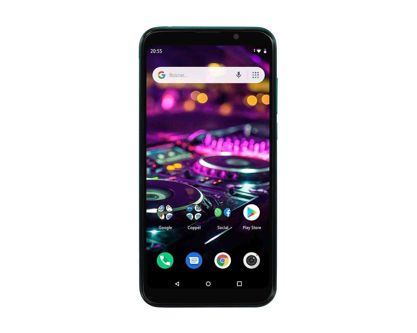 Celular Zuum Stellar M1 Turquesa 1GB 32GB 3g