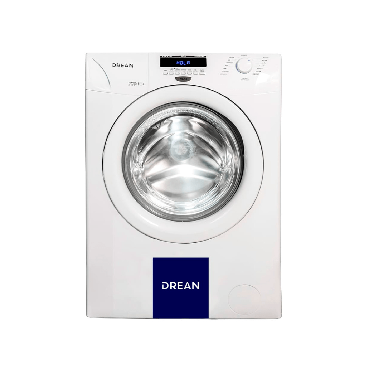 Lavarropas Drean NEXT 10.12 P ECO Inverter 10 kg