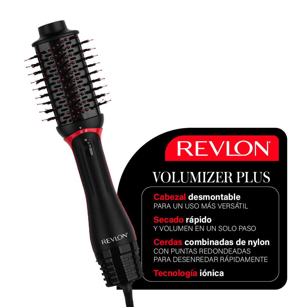 Revlon One-step Volumizer Plus Cepillo Secador Voluminizador RVDR5298LA2AV1
