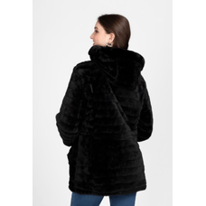 Campera Reversible Sahara Negra Dama