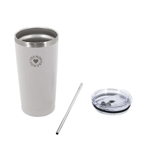 Vaso Termico Trendy Blanco 600ml