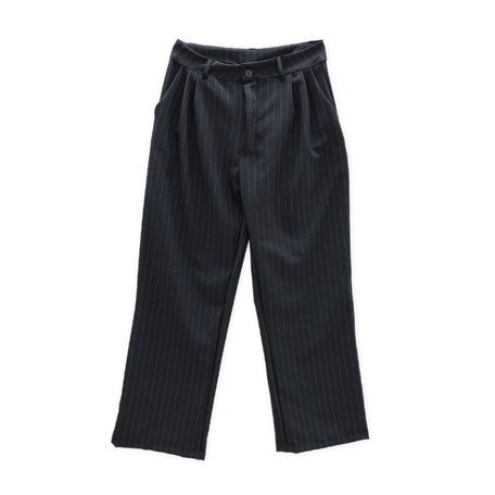 Pantalon Sastrero Rayas Negro