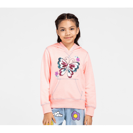 Buzo Girls Attitude WHYJ2022 Rosa Niña