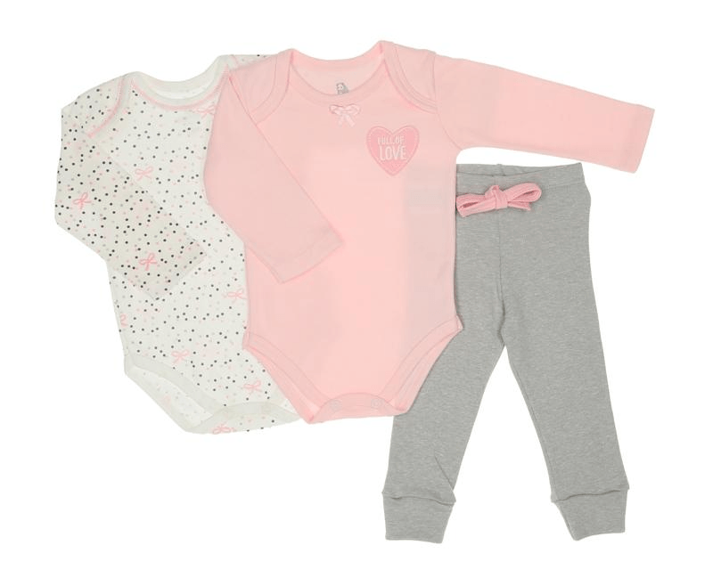 Set Piezas Bambu Full Of Love Salon Bebe Coppel