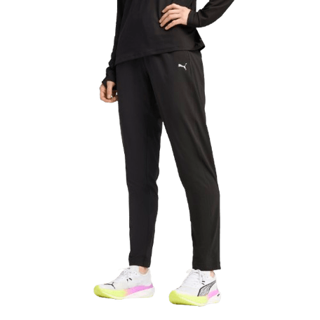 Pantalón Puma W Run Velocity Tapered Negro Mujer