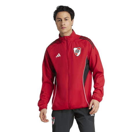 Campera Adidas River Plate Rojo Hombre
