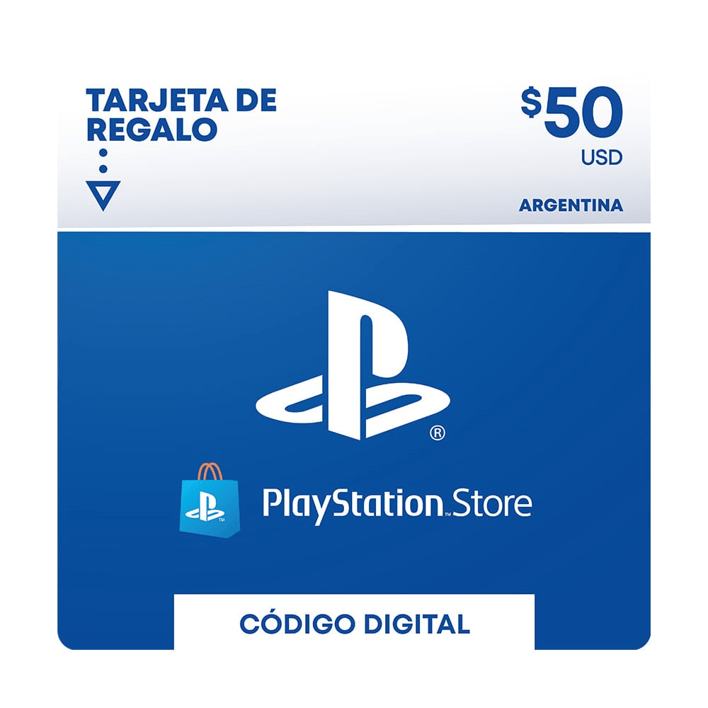 PSN Card 50Usd Tarjeta de Regalo Ps5 Ps4 Coppel