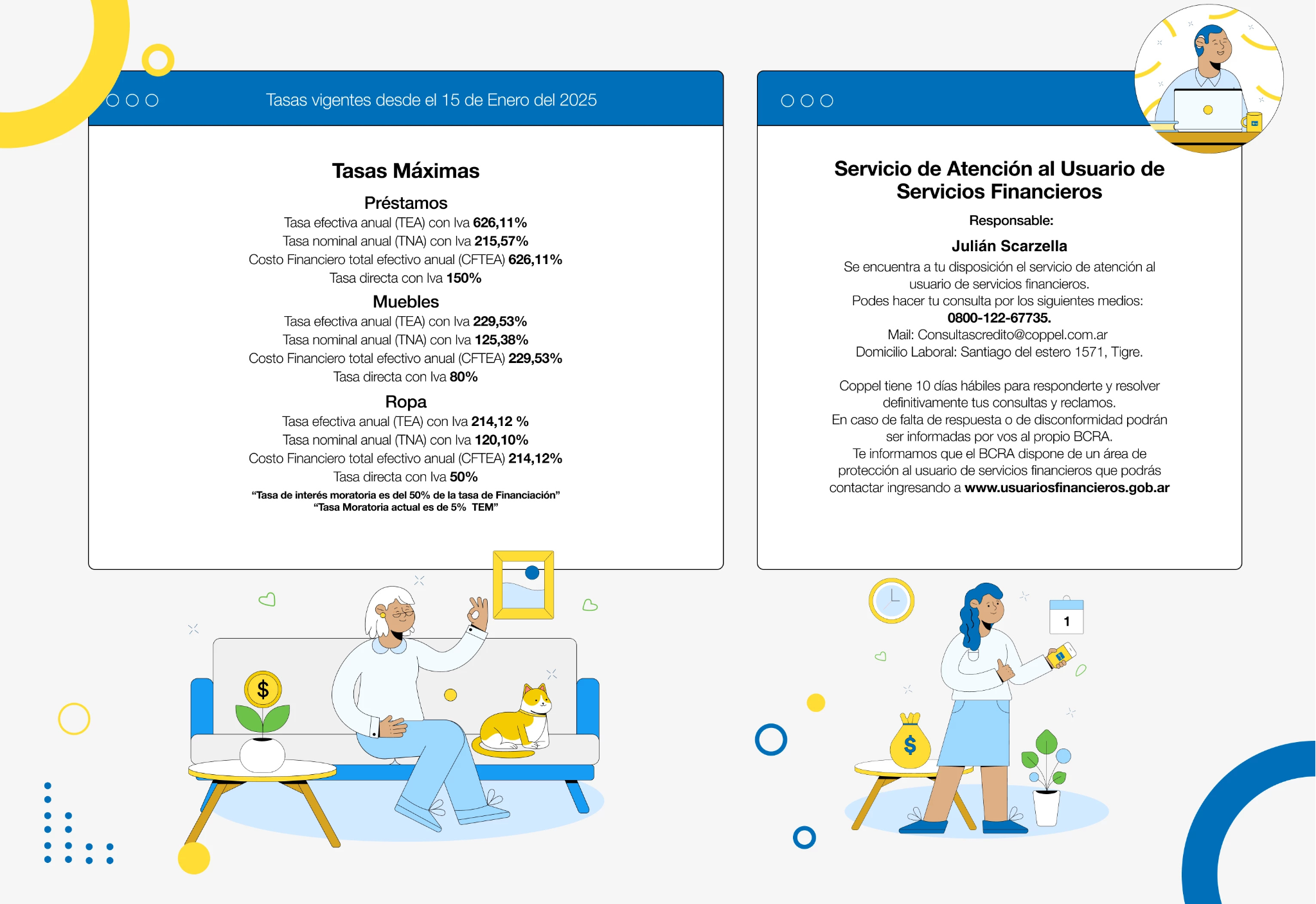 información al usuario financiero